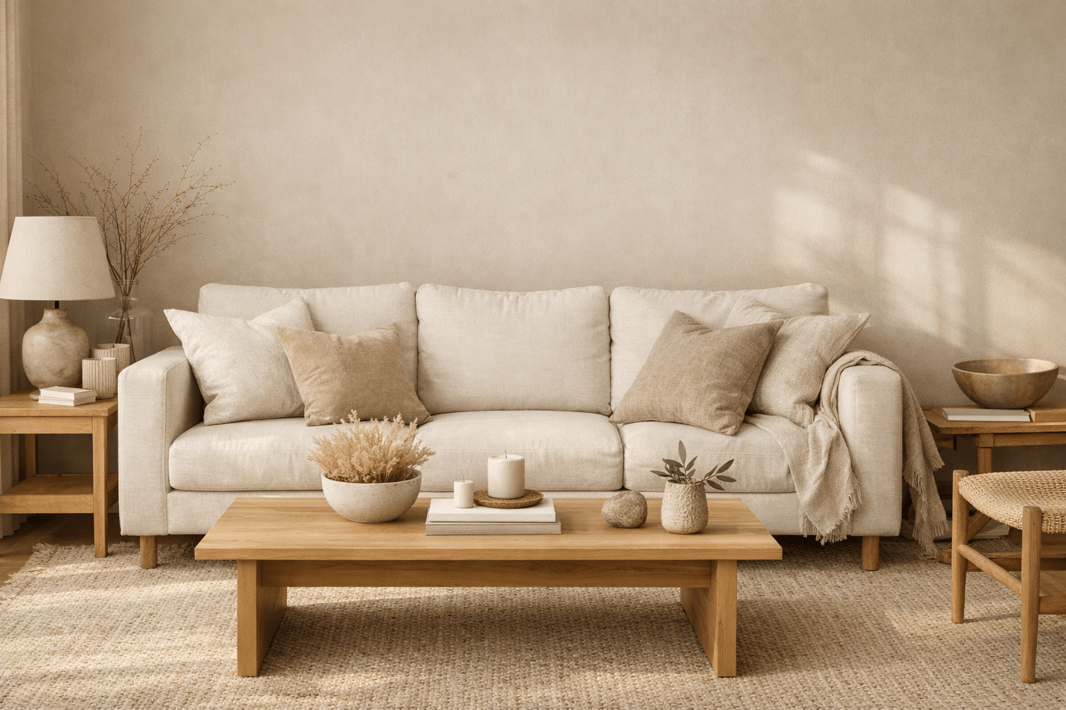 Cozy modern living room