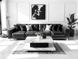 Read more about the article Timeless Black and White Interior Design Ideas